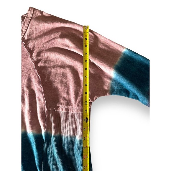Hummingbird Tie Dye Long Sleeve Stretch Sweatshirt Lightweight M - Picture 9 of 10